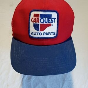 Red and Blue Trucker Hat